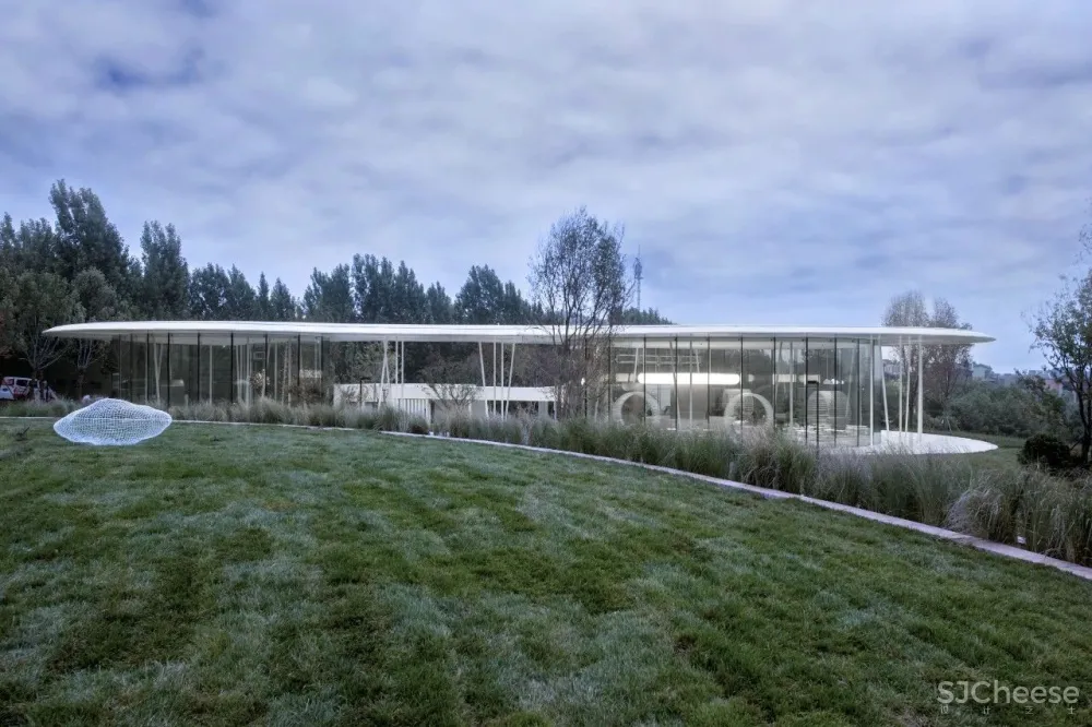 SWS 作品 停靠在青岛小镇上的四季花房:青岛西海岸云中花社咖啡馆