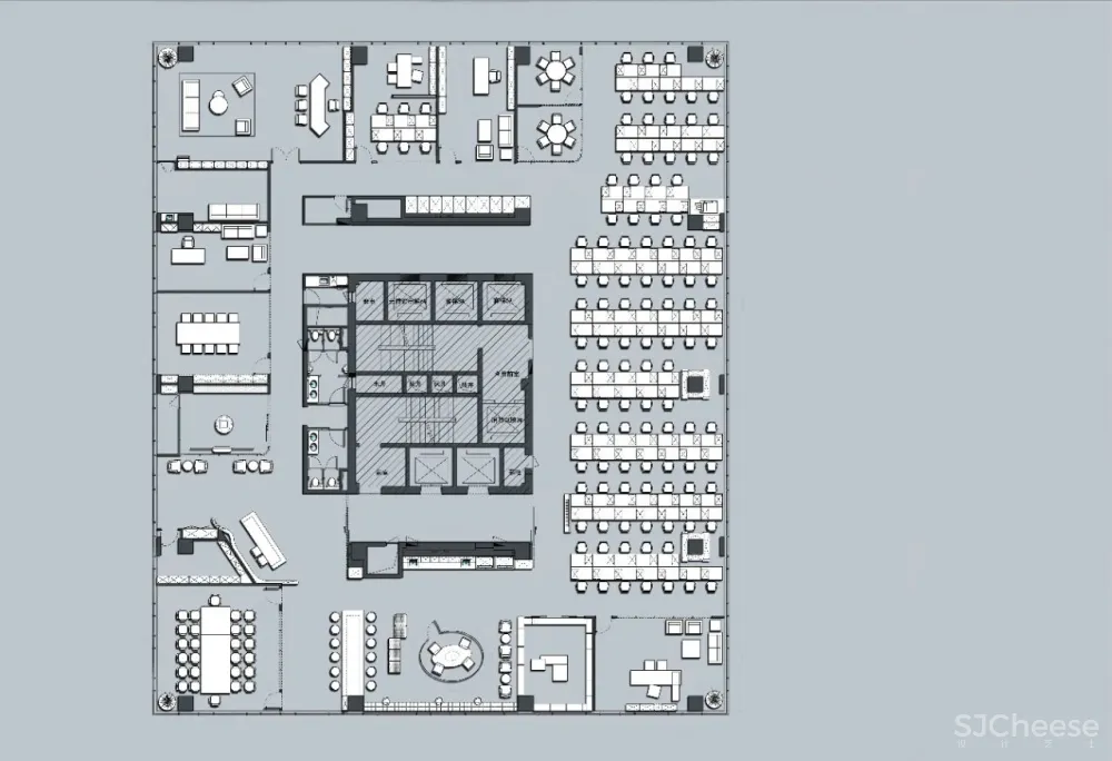 极简 留白,打造轻盈通透的活力空间!