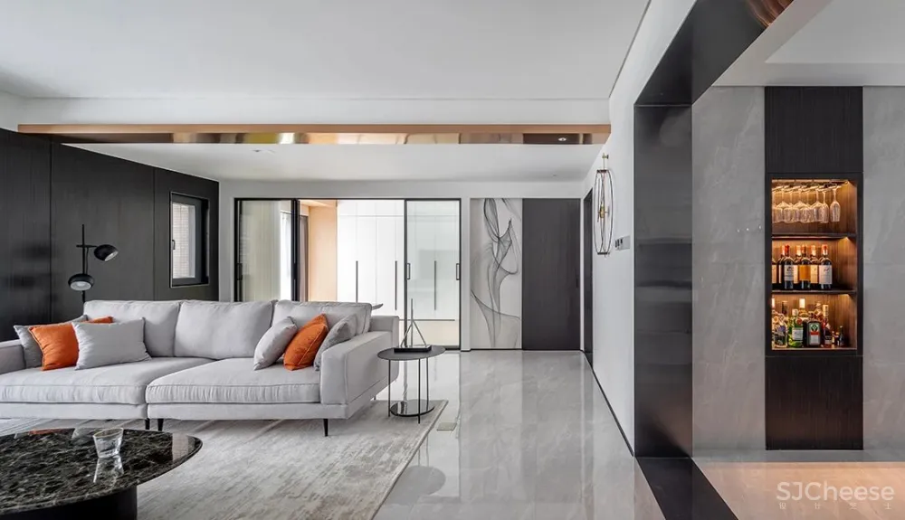 110㎡ 设计师之家,极简生活!