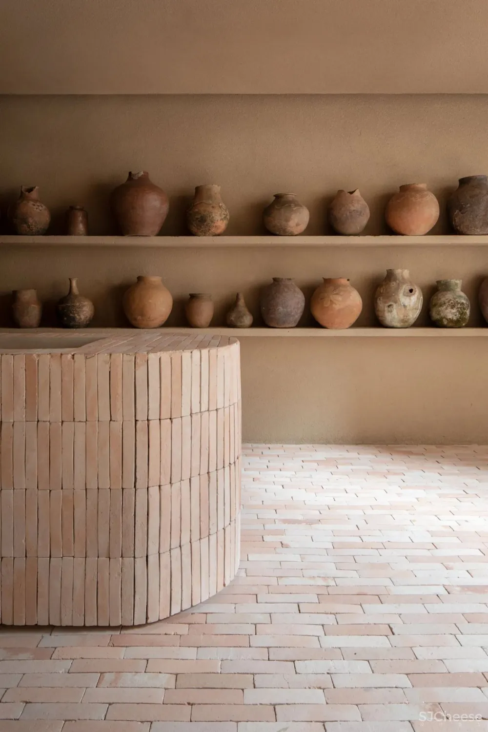 MNMA STUDIO在圣保罗的TERRACOTTA梦想中的两种热带风情。