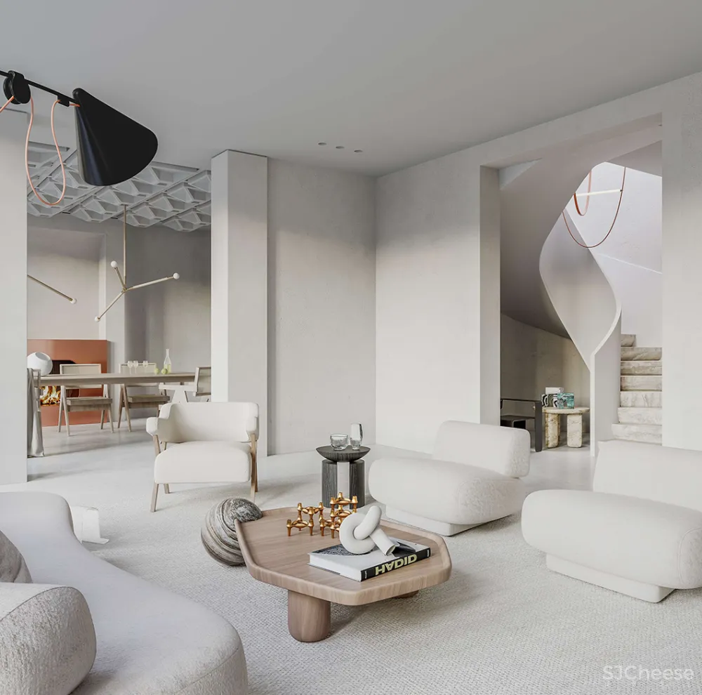 葛晓彪:400㎡私宅设计,自然奢适的乡间美墅!