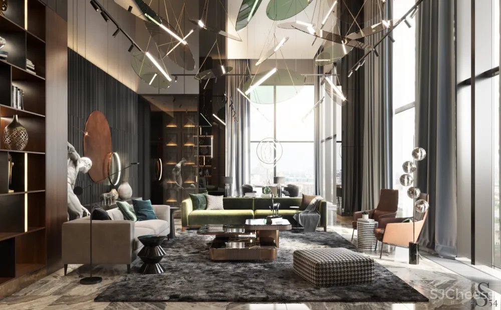 «首都塔»住宅区的公寓