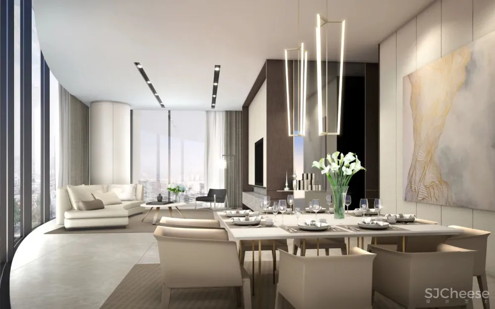 SCDA曾仕乾新作 曼谷泰颐「悦榕轩」六星级超豪华公寓 实景 效果图 平面图