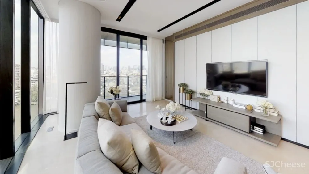 SCDA曾仕乾新作 曼谷泰颐「悦榕轩」六星级超豪华公寓 实景 效果图 平面图