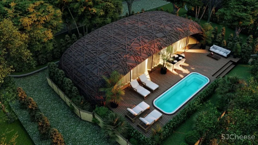 睡 “ 破茧而出 ” 的鸟巢酒店,是怎样的体验!