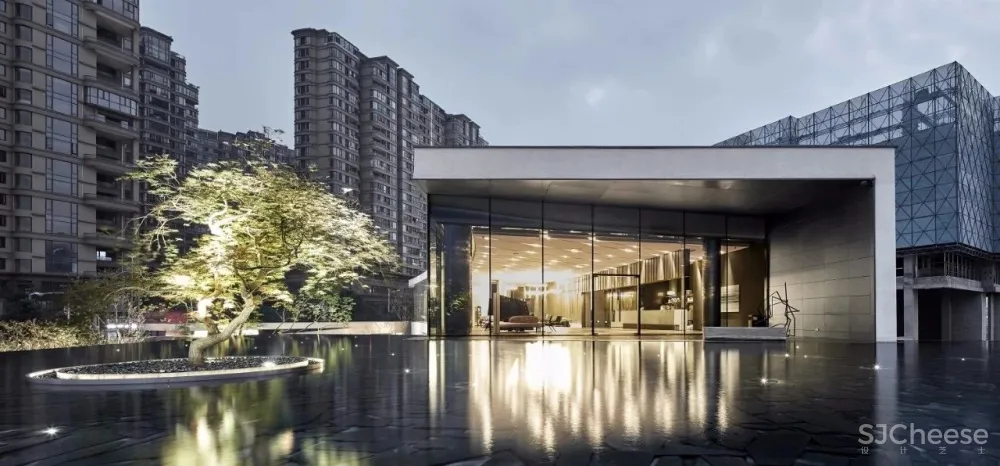 近境制作设计丨静美大地灰,错叠趣味的虚实与空灵