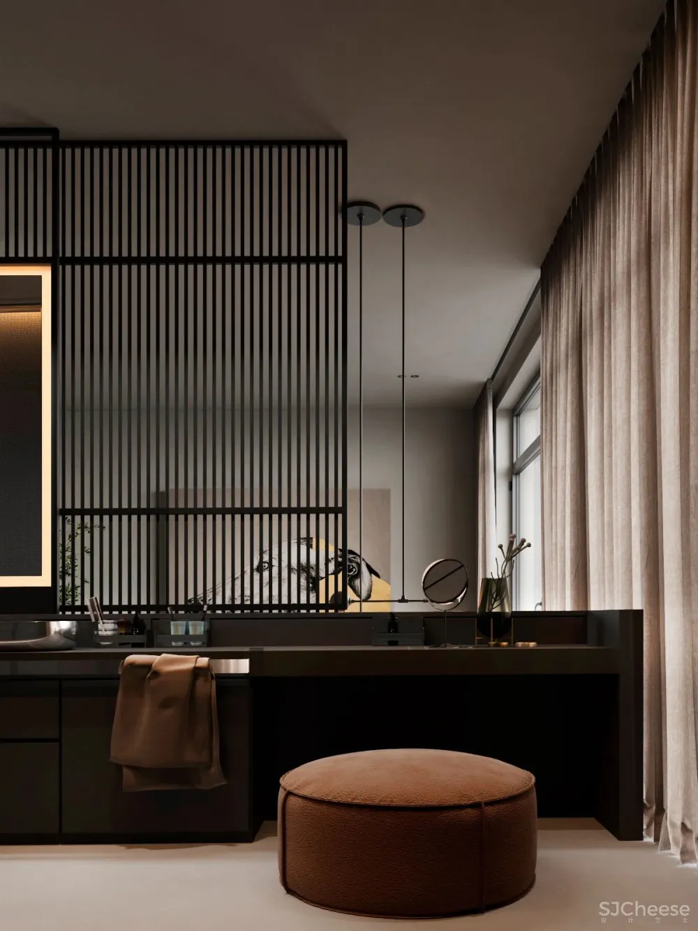 这个简约私宅“不太冷”