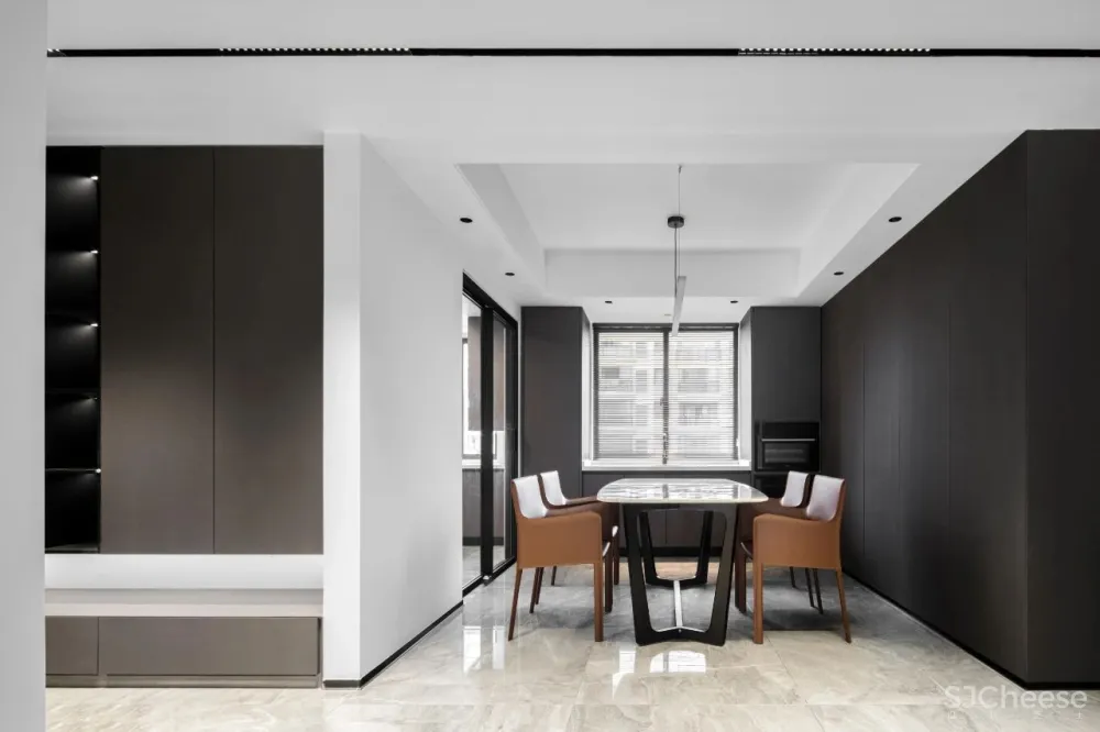 140㎡意式私宅，极简让空间更分明 徐振海设计