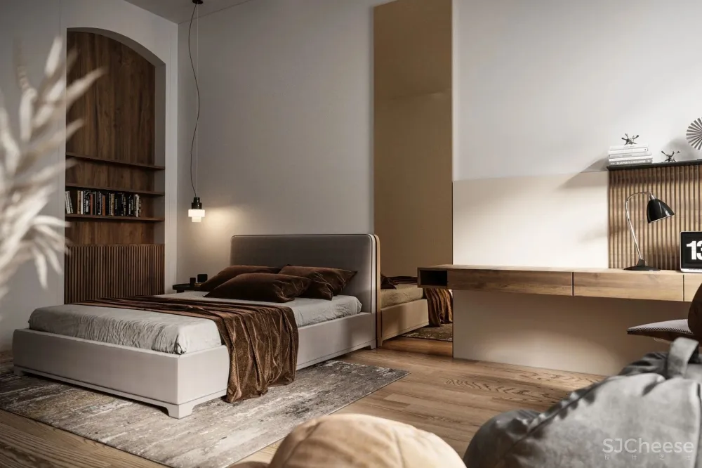 业主喜欢吃巧克力，软装我只能这样设计了