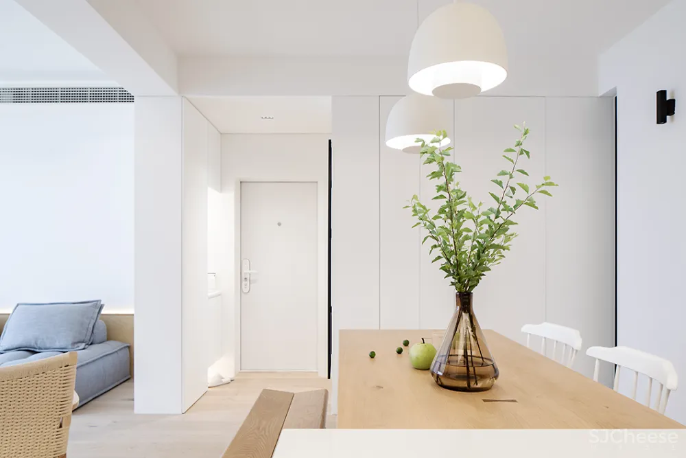 89㎡学区房改造,简约木质,超舒适!