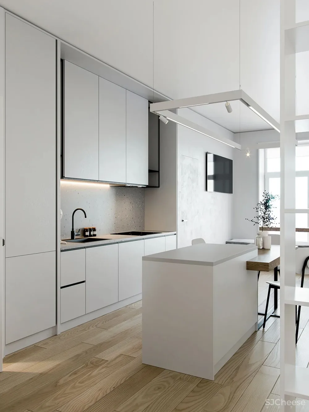 Barinov Andrey新作 45.5㎡精致小宅