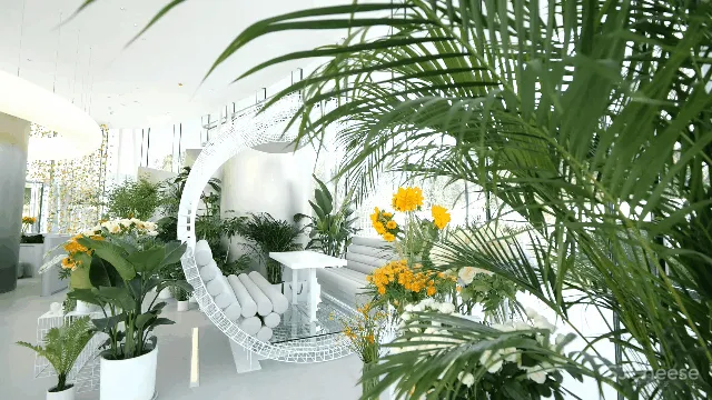 SWS 作品 停靠在青岛小镇上的四季花房:青岛西海岸云中花社咖啡馆