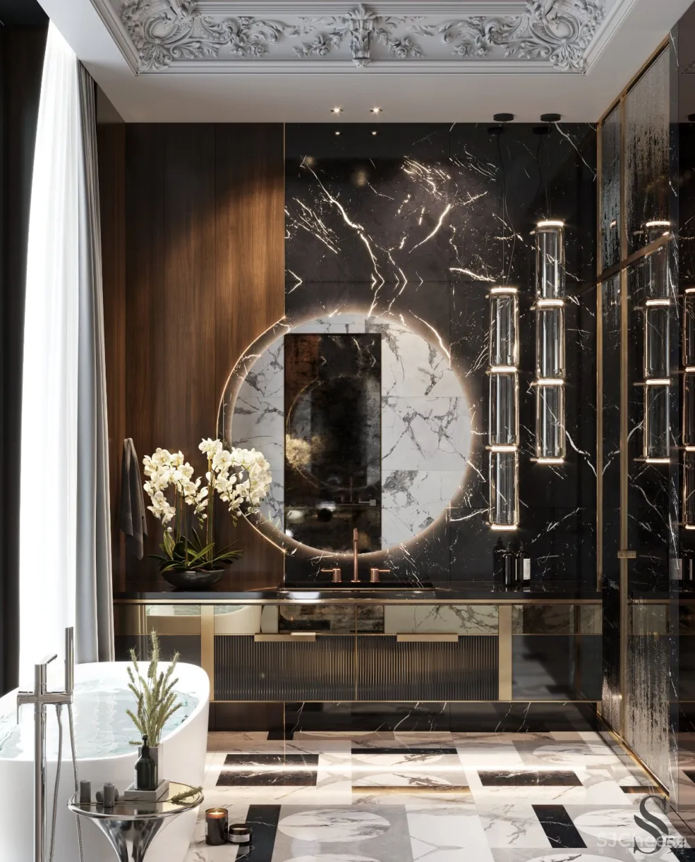 «首都塔»住宅区的公寓