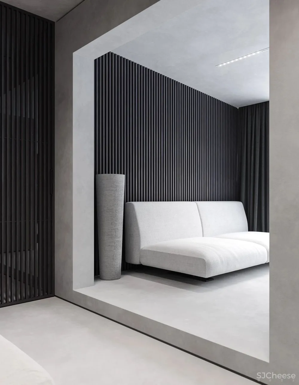 极简灰设计，这个家美爆了！