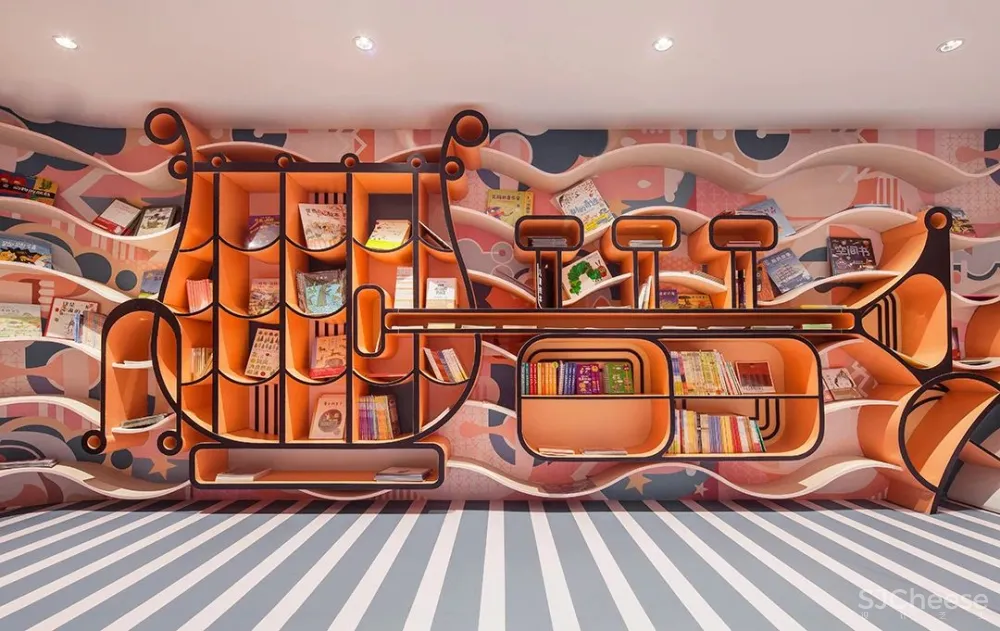 李想新作 宁波钟书阁,1230㎡,把201块“岩石”搬进书店