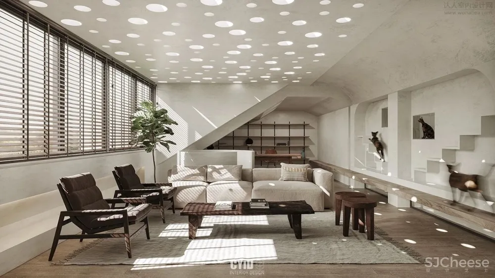 辰佑设计 嘉兴侘寂大宅,堪比私人艺术馆!