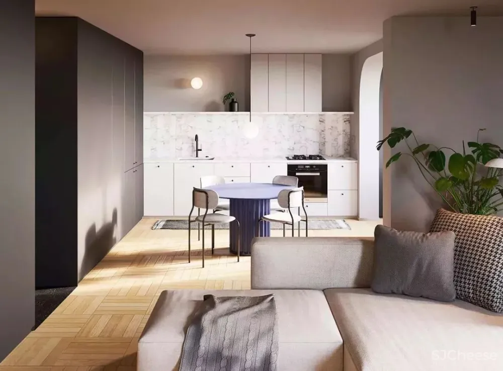 软装到位了，再小的户型，也很有范