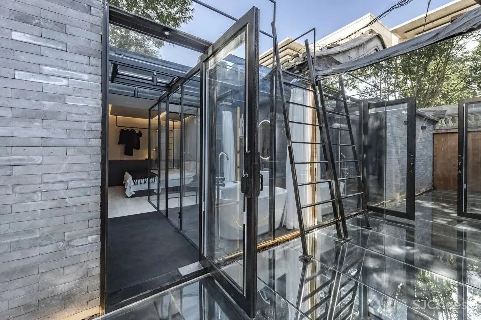 胡同里的镜面院子 宝钞胡同隐院 DAGA大观建筑