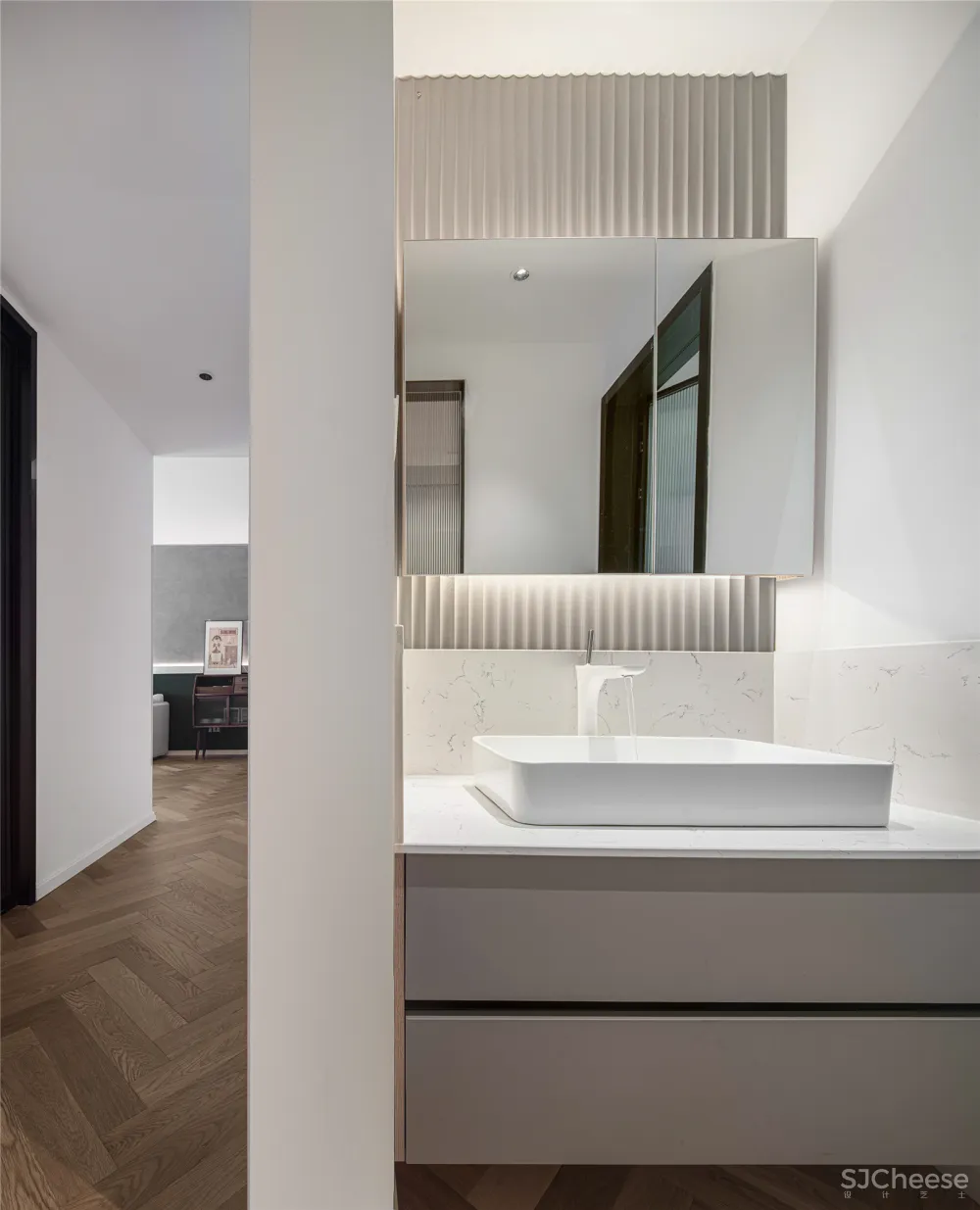 89㎡ 两室两卫，简约的复古设计爱了爱了!