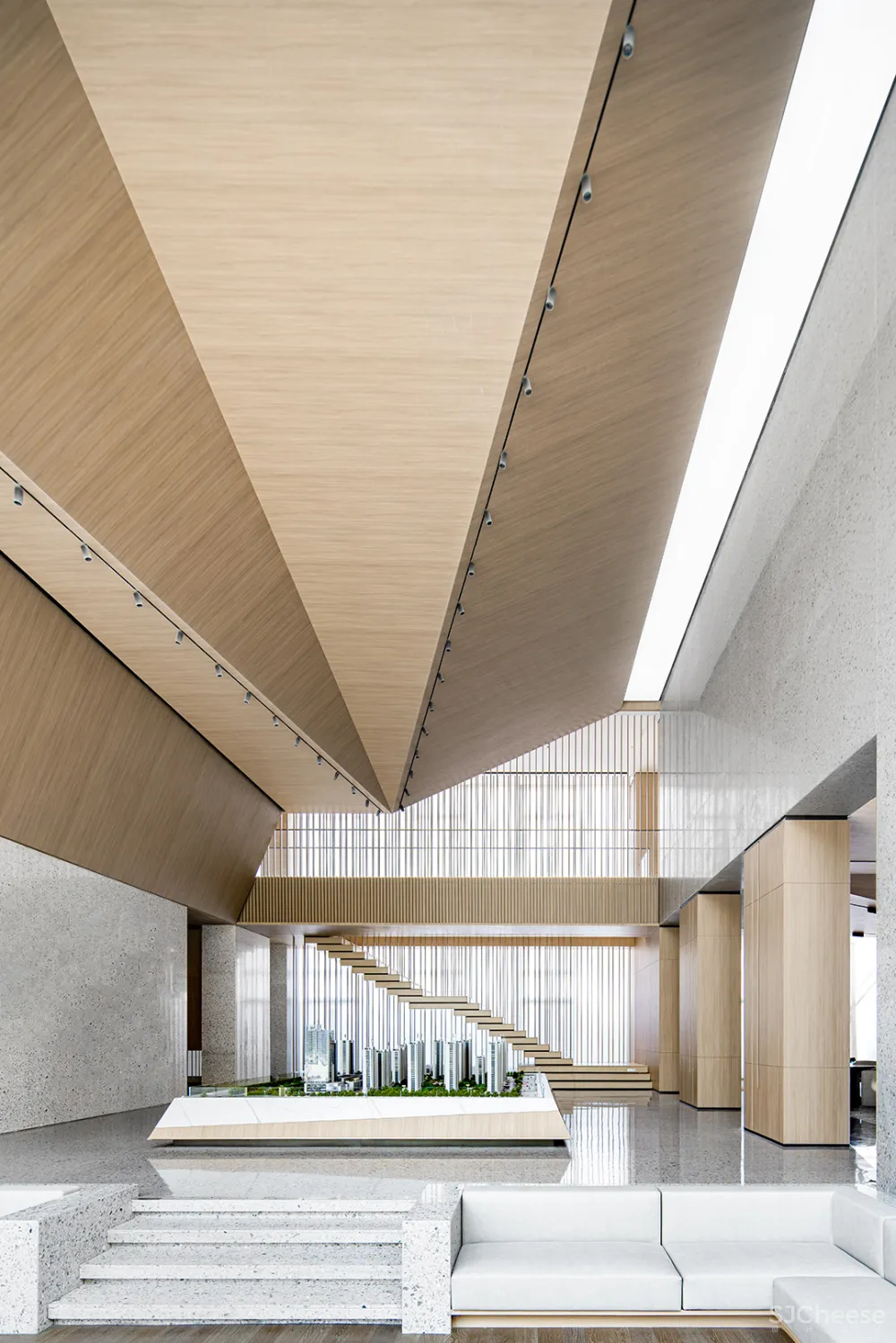 WJID x 旭辉 木石弥漫,打造纯净的空间哲学