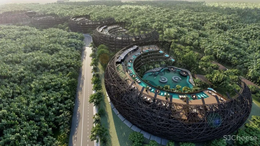 睡 “ 破茧而出 ” 的鸟巢酒店,是怎样的体验!