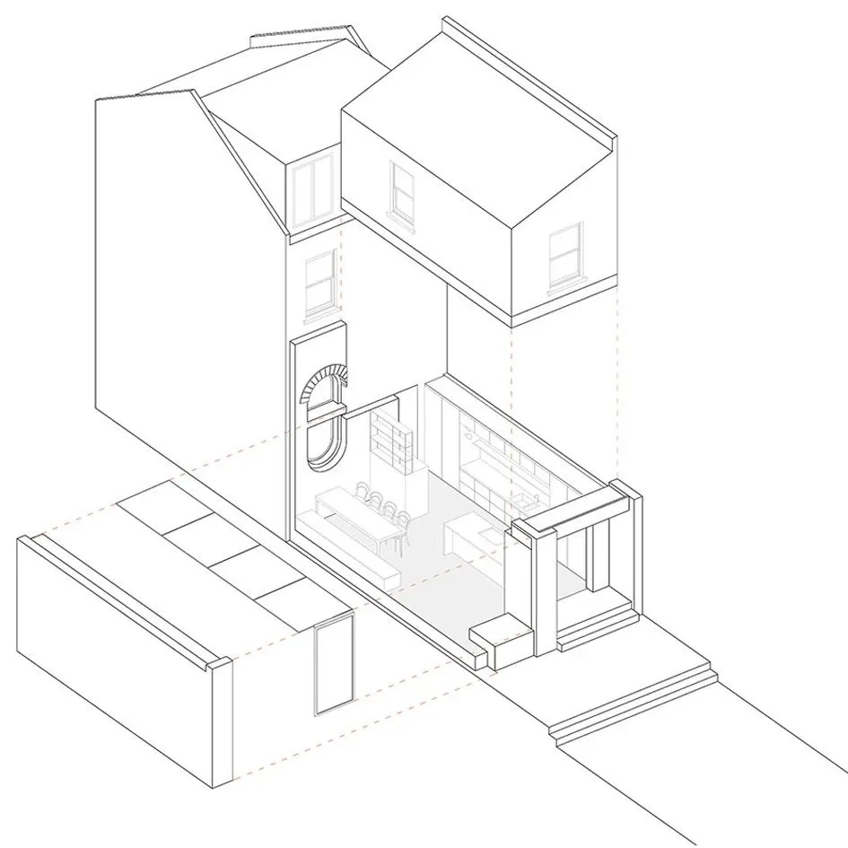 伦敦开放式住宅空间,明亮,开敞,独特空间 Yellow Cloud Studio