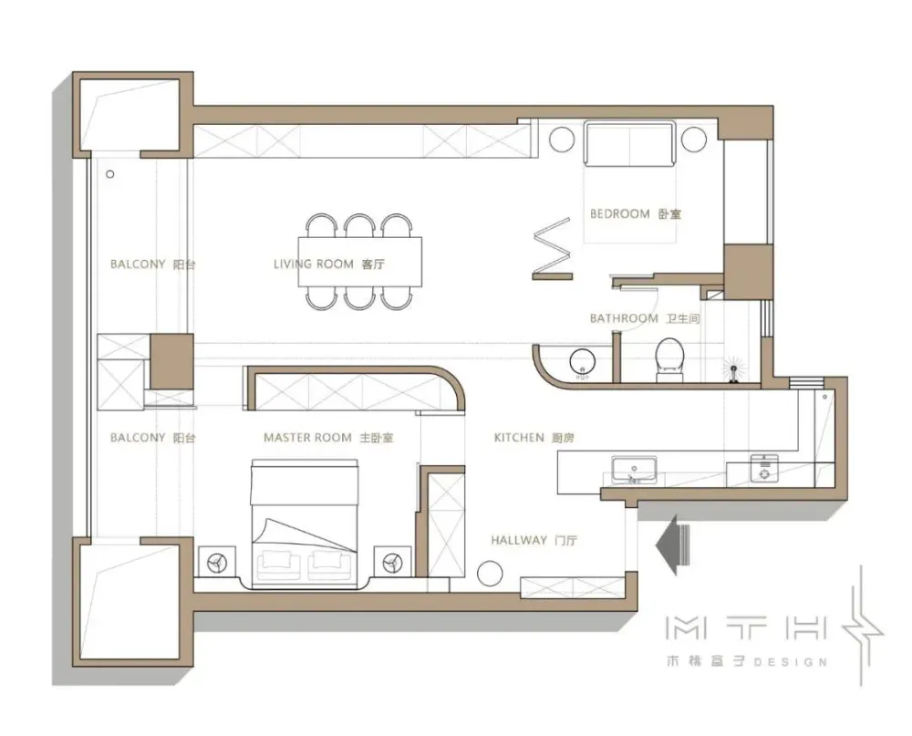 海口•华润中心,打造 清寂空间 周留成木桃盒子空间