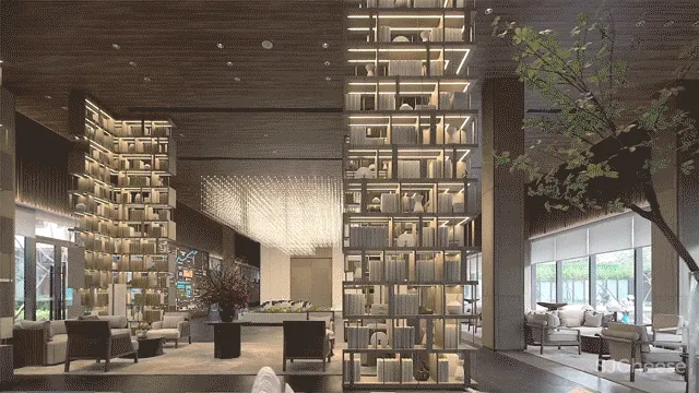 【中熙设计-梁景华联袂新作】504㎡杭州城桃源小镇别墅豪宅设计,带来耳目一新的现代民国思潮!