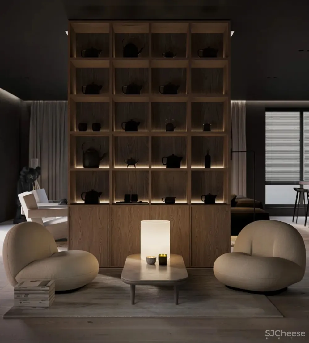 极简黑色系私宅,不是谁都能Hold得住