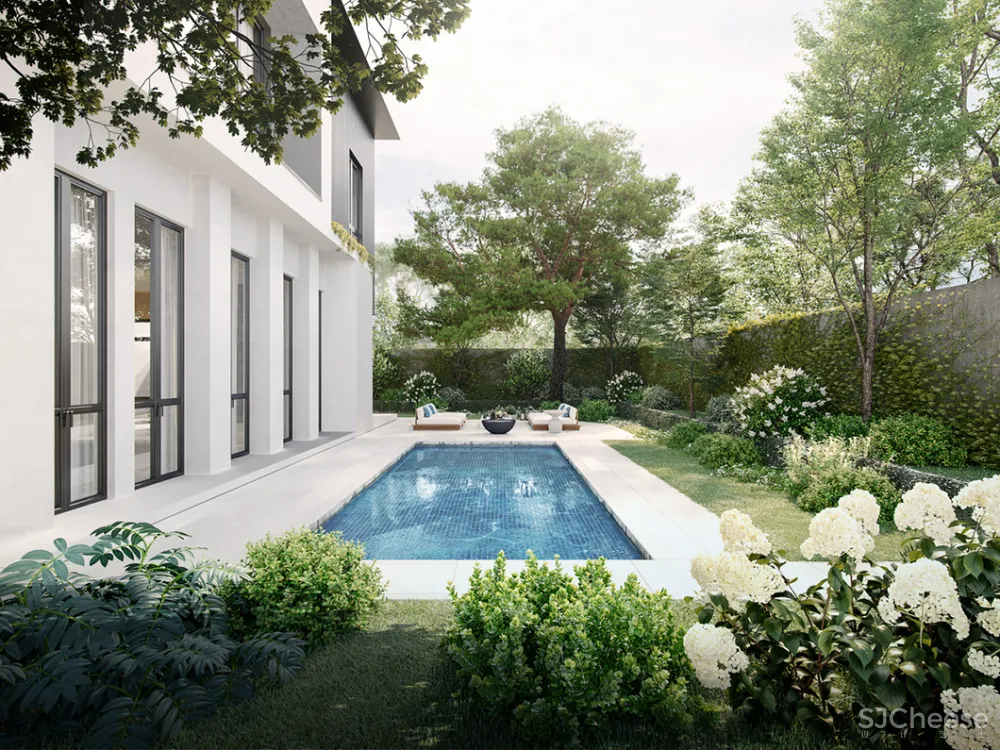 葛晓彪:400㎡私宅设计,自然奢适的乡间美墅!