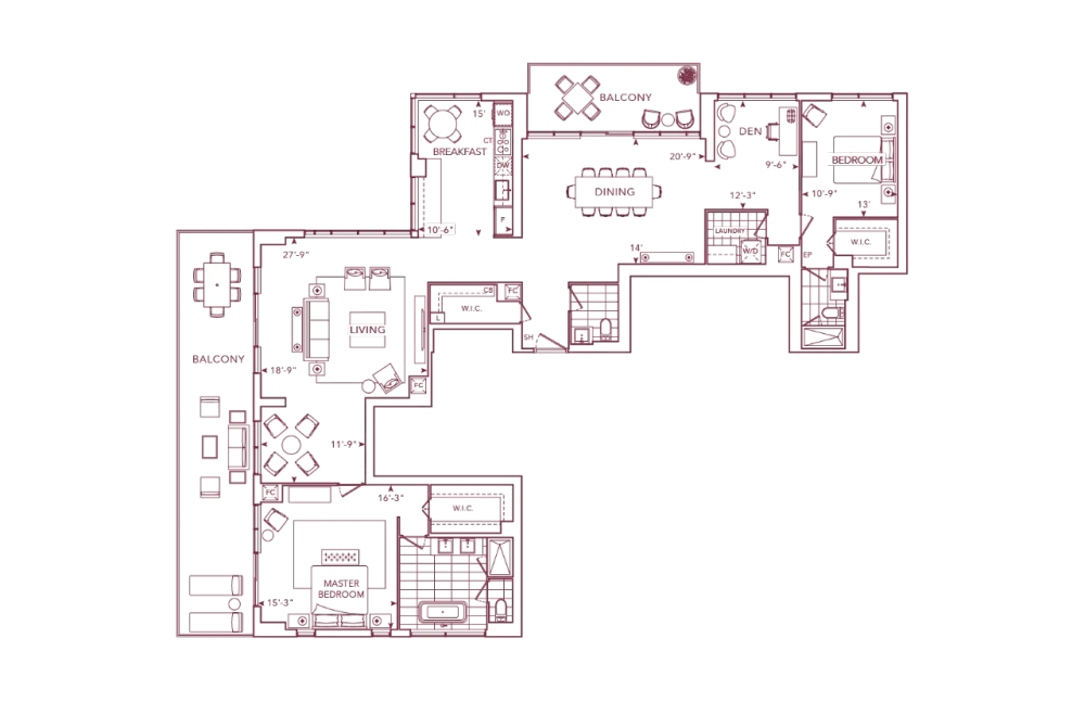 Real estate 独特设计 奢华公寓
