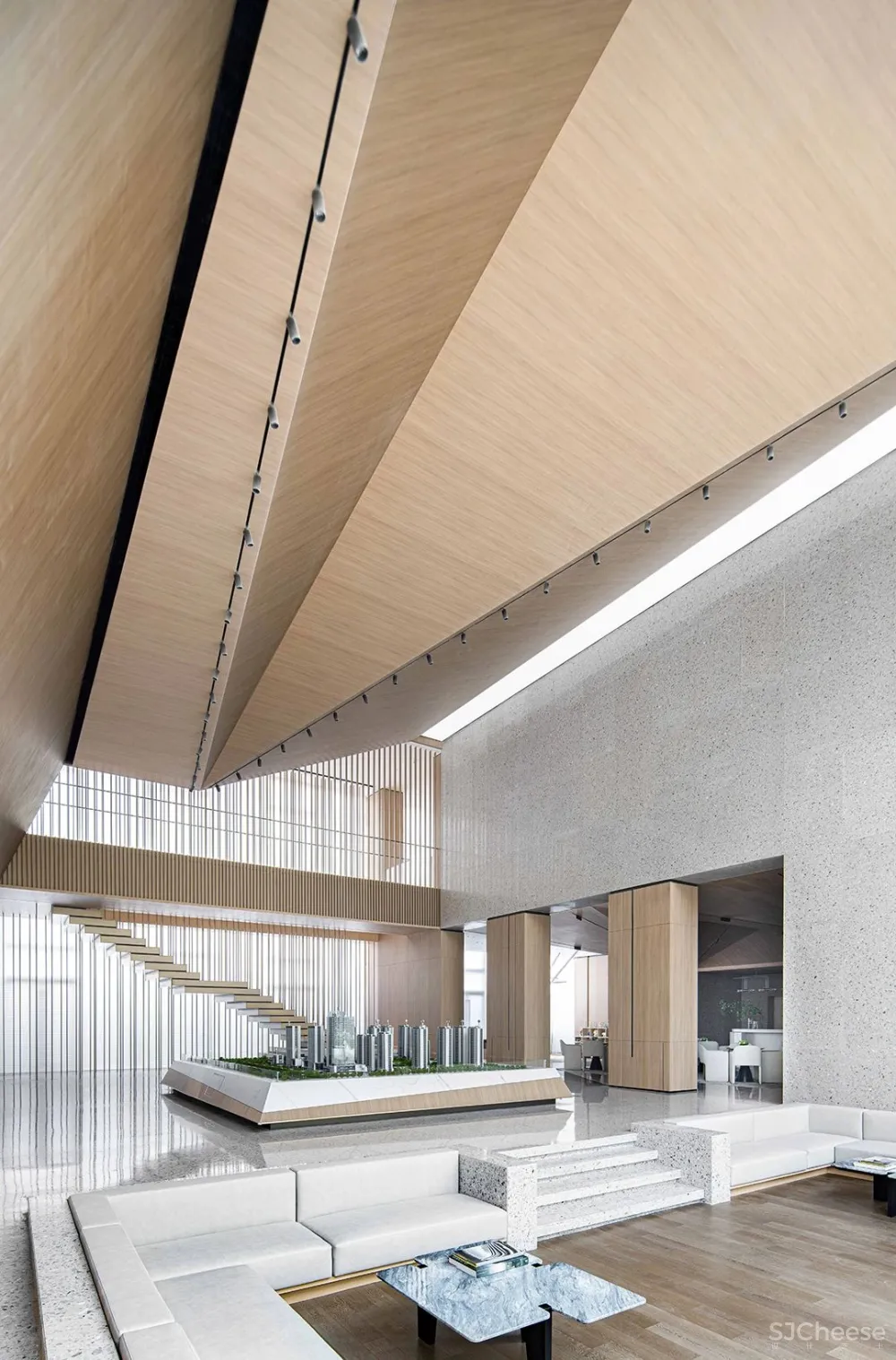 WJID x 旭辉 木石弥漫,打造纯净的空间哲学