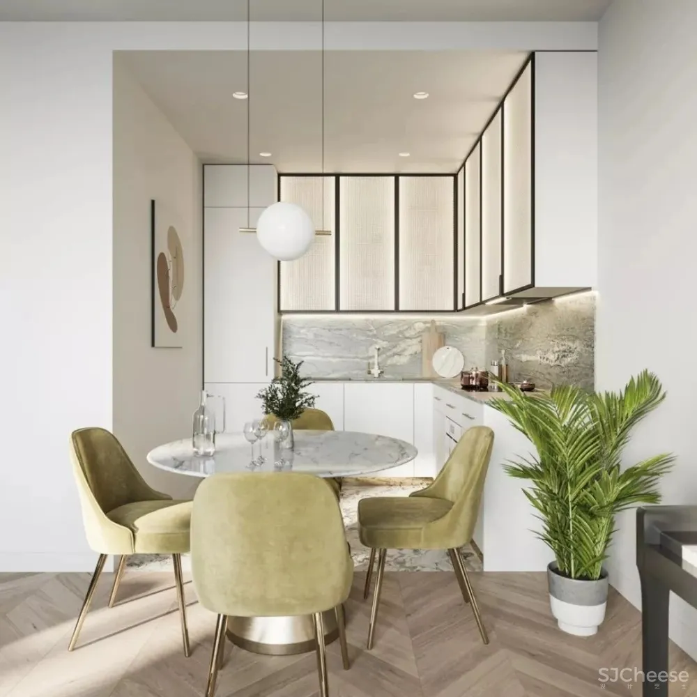 98㎡轻奢风精致私宅，兼具经典与时尚！