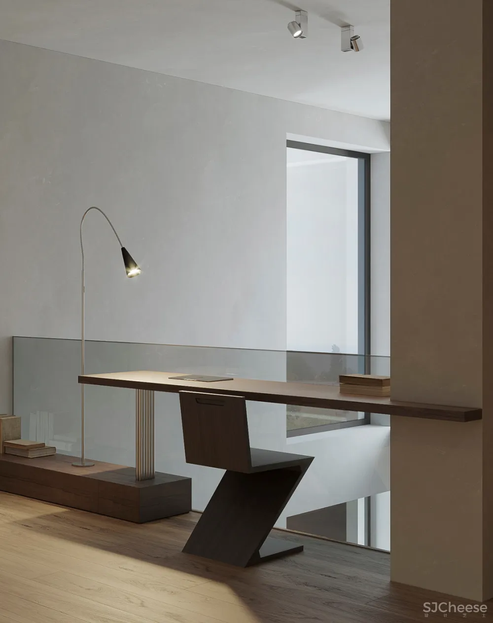 151㎡ 现代极简私宅,“石”光里的低调奢华