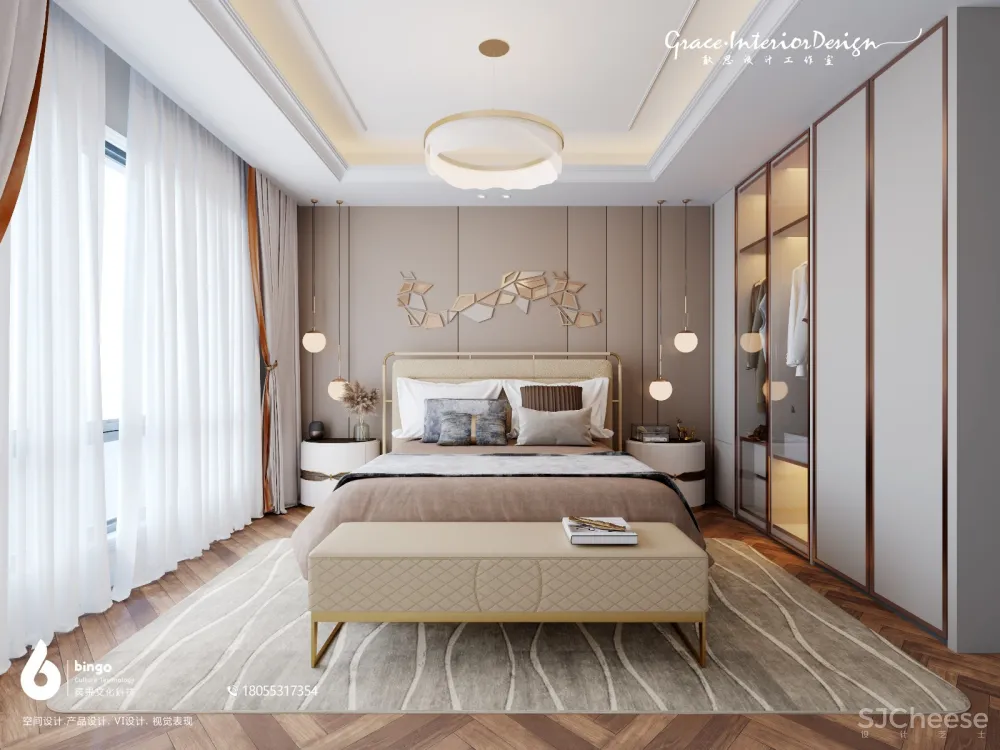 现代法式大平层