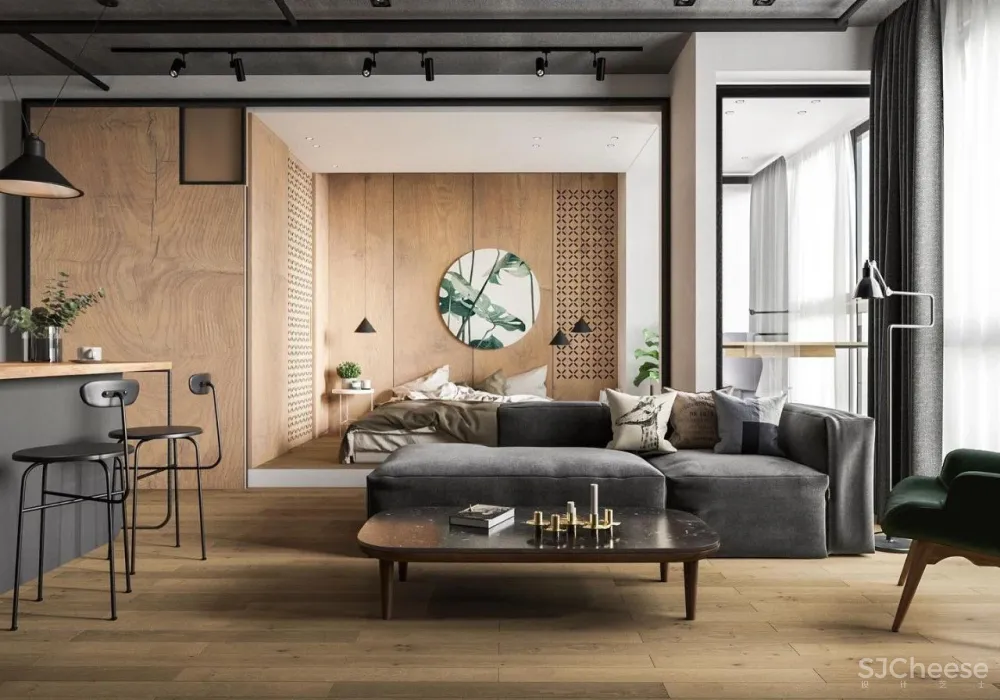 灰白 原木,盐系素雅!