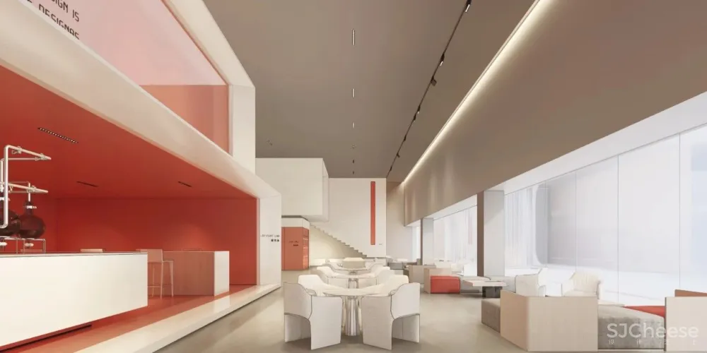 ENJOYDESIGN × 重庆万科悦来丨登悦计划,售楼处也能很“酷”