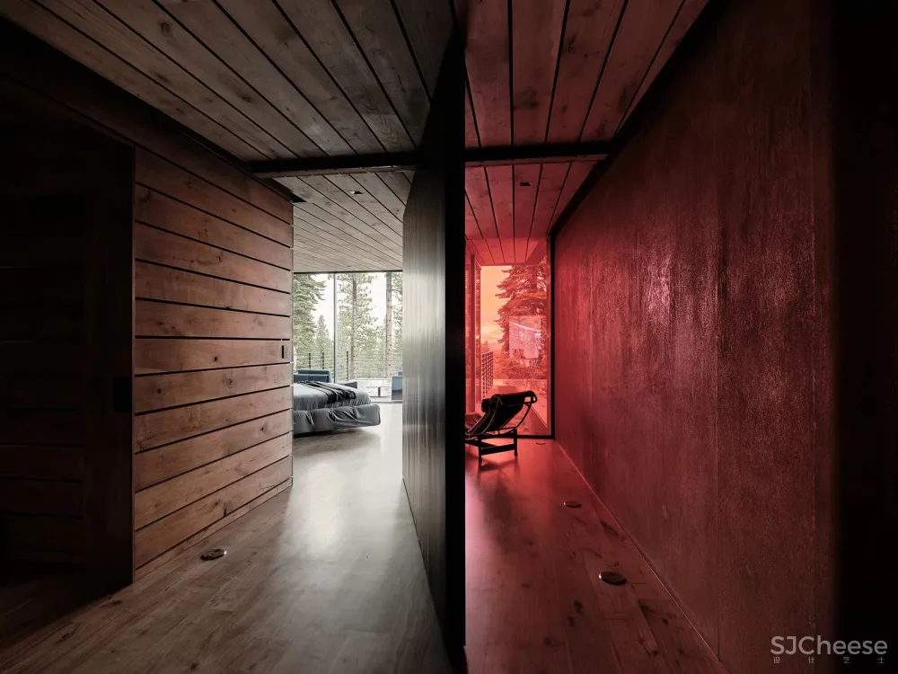 隐匿于山林的住宅 Lookout 滑雪屋 Faulkner Architects