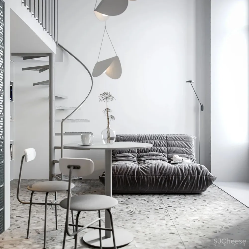 去风格化,小空间的和谐美