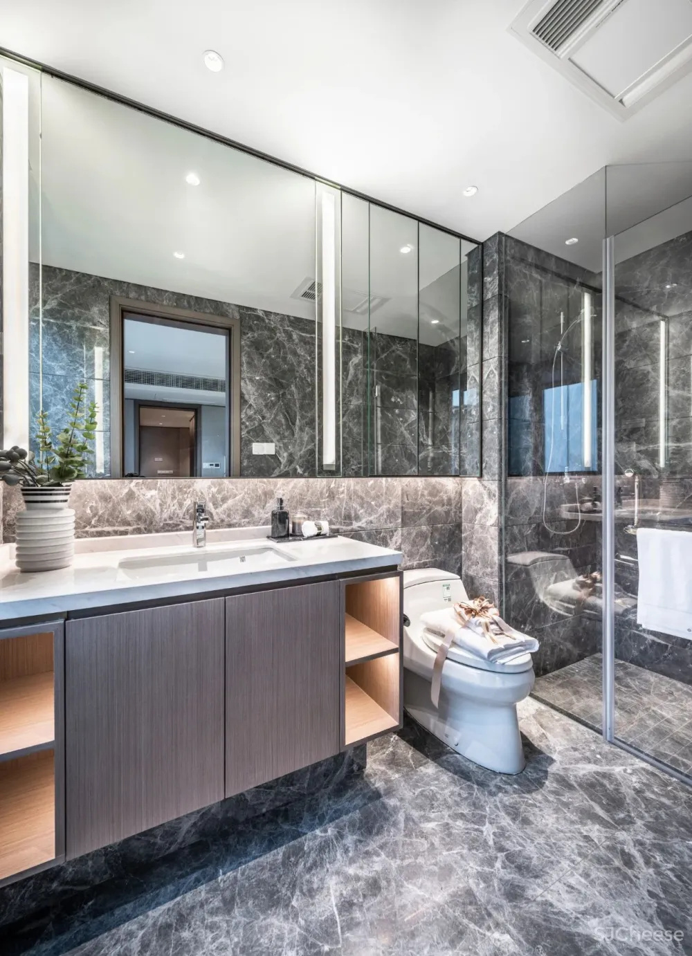 EH DESIGN 空间｜新现代主义风格的多重演绎 —— 越秀地产杭州项目合辑