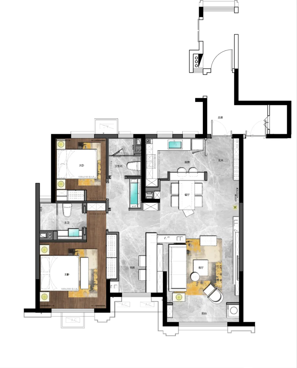 地产“降本增效”下的低成本样板间尝试丨上海岳蒙