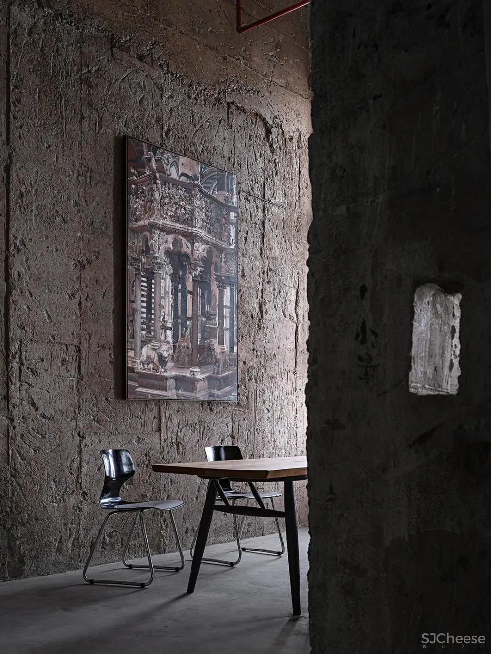 广州伶居侘寂风总部办公，旧得很高级！