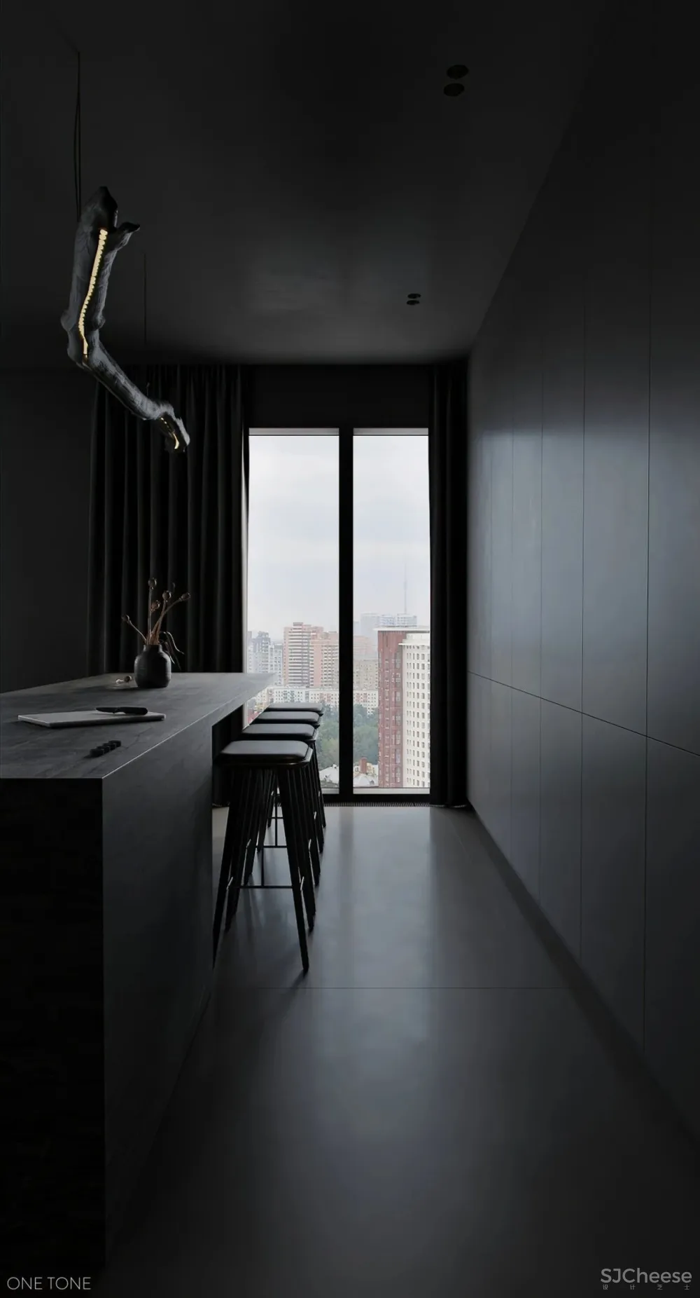 简单即是美!黑白色家居设计