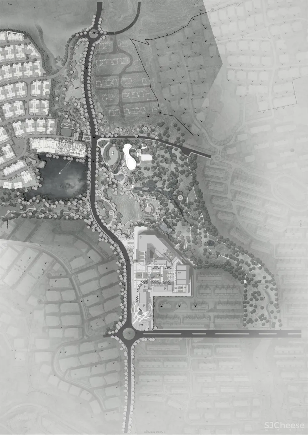 SWS 作品 停靠在青岛小镇上的四季花房:青岛西海岸云中花社咖啡馆