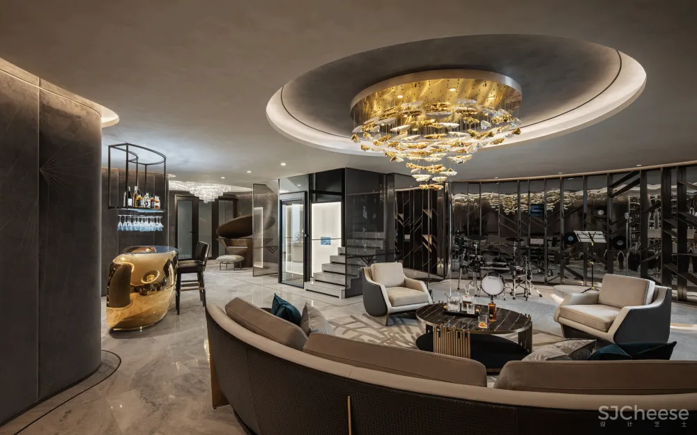 这才是顶级豪宅设计正确的打开方式，打造永不过时的优雅奢华！