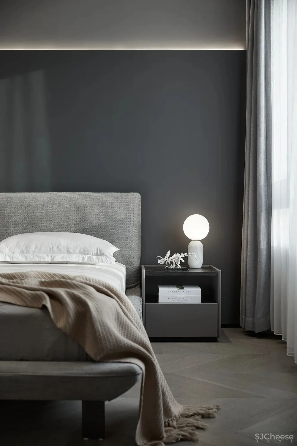 半挑空,现代简约大复式!