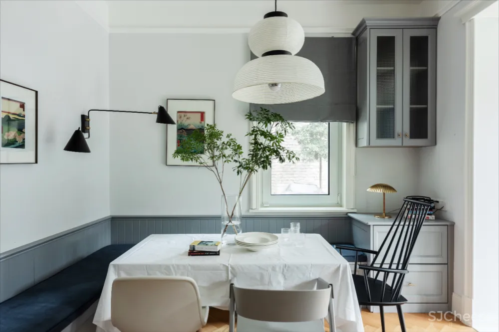 去别墅风装修,这个300㎡美得清新脱俗