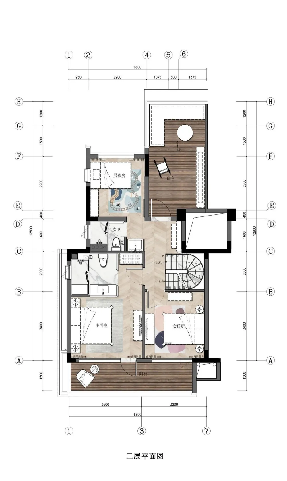 EH DESIGN 空间｜新现代主义风格的多重演绎 —— 越秀地产杭州项目合辑