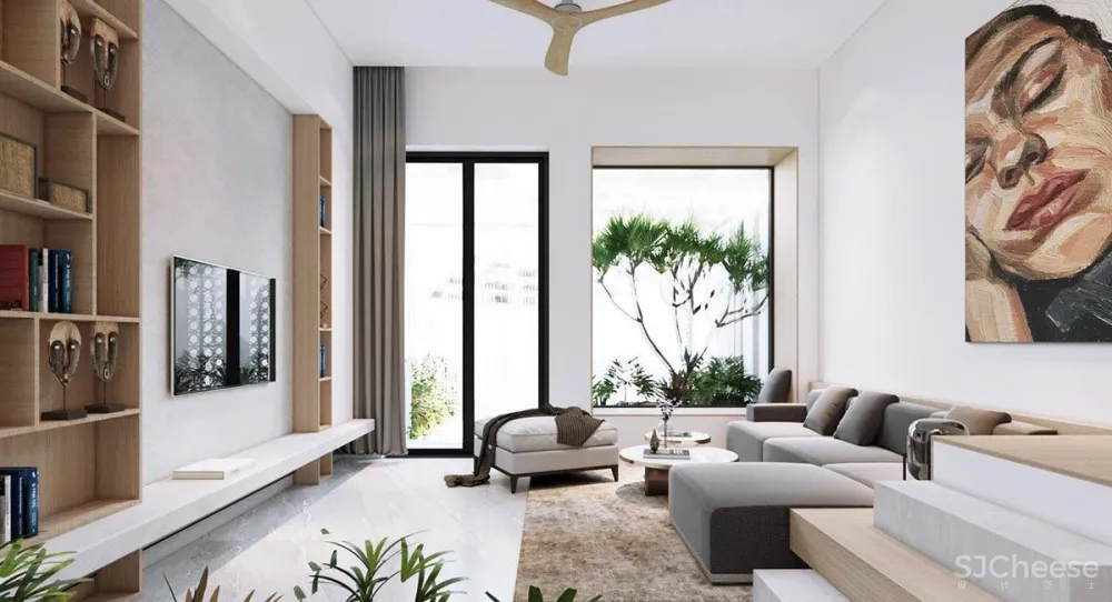 在家里种树、定制室内朱丽叶阳台、做梦幻楼梯,你不敢想的,他都做了!