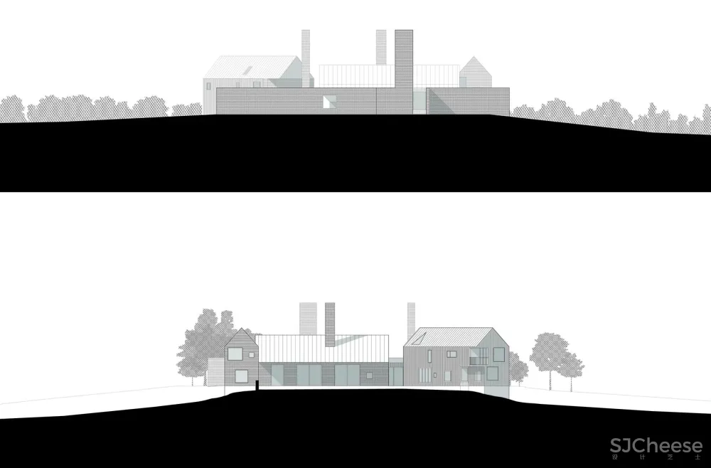 巨型烟囱下的住宅空间改造 烟囱住宅